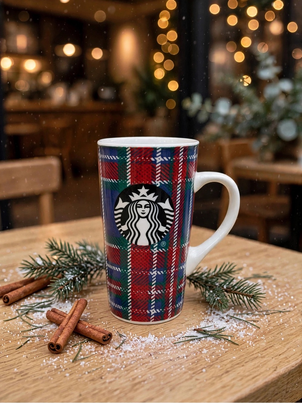 Starbucks Tartan Latte Mug
